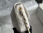 chanel as3979 mini flap bag lambskin plexi gold tone meta white 003 luxibags.ru .jpg