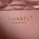 chanel as3980 22 mini handbag shiny calfskin gold tone metal pink 008 luxibags.ru .jpg