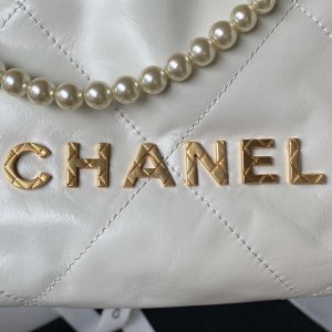 chanel as3980 22 mini handbag shiny calfskin gold tone metal white 003 luxibags.ru .jpg