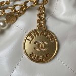 chanel as3980 22 mini handbag shiny calfskin gold tone metal white 004 luxibags.ru .jpg