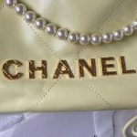 chanel as3980 22 mini handbag shiny calfskin gold tone metal yellow 003 luxibags.ru .jpg