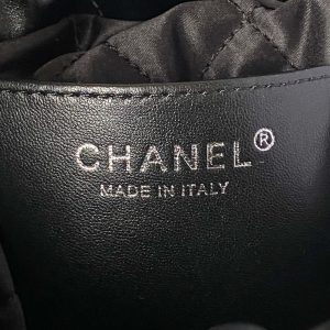 chanel as3980 22 mini handbag shiny calfskin silver tone metal black 008 luxibags.ru .jpg