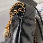 chanel as3980 22 mini handbag shiny crumpled calfskin gold tone metal black 005 luxibags.ru .jpg