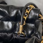 chanel as3980 22 mini handbag shiny crumpled calfskin gold tone metal black 007 luxibags.ru .jpg