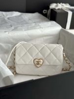 chanel as3986 small flap bag lambskin plexi gold tone metal white 001 luxibags.ru .jpg