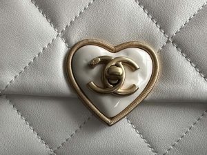 chanel as3986 small flap bag lambskin plexi gold tone metal white 005 luxibags.ru .jpg