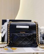 chanel as4025 mini flap bag with top handle calfskin gold tone metal black 003 luxibags.ru .jpg