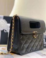 chanel as4025 mini flap bag with top handle calfskin gold tone metal black 004 luxibags.ru .jpg