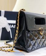 chanel as4025 mini flap bag with top handle patent calfskin gold tone metal 003 luxibags.ru .jpg