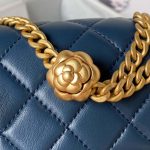 chanel as4040 mini flap classic bag 18 woc camellia lambskin dark blue 004 luxibags.ru .jpg