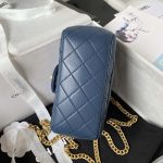chanel as4040 mini flap classic bag 18 woc camellia lambskin dark blue 006 luxibags.ru .jpg