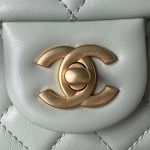 chanel as4040 mini flap classic bag 18 woc camellia lambskin green gray 003 luxibags.ru .jpg