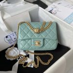 chanel as4040 mini flap classic bag 18 woc camellia lambskin lake blue 001 luxibags.ru .jpg