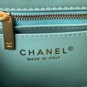 chanel as4040 mini flap classic bag 18 woc camellia lambskin lake blue 007 luxibags.ru .jpg