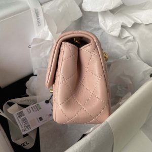 chanel as4040 mini flap classic bag 18 woc camellia lambskin pink 006 luxibags.ru .jpg