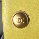chanel as4040 mini flap classic bag 18 woc camellia lambskin yellow 004 luxibags.ru .jpg