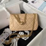 chanel as4041 flap classic bag cf camellia apricot lambskin gold 002 luxibags.ru .jpg