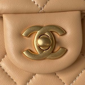 chanel as4041 flap classic bag cf camellia apricot lambskin gold 003 luxibags.ru .jpg
