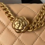 chanel as4041 flap classic bag cf camellia apricot lambskin gold 005 luxibags.ru .jpg