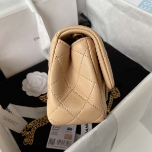 chanel as4041 flap classic bag cf camellia apricot lambskin gold 006 luxibags.ru .jpg