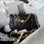 chanel as4041 flap classic bag cf camellia black lambskin gold 002 luxibags.ru .jpg