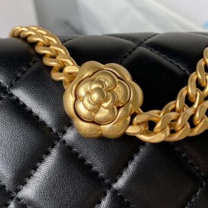 chanel as4041 flap classic bag cf camellia black lambskin gold 004 luxibags.ru .jpg