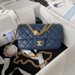 chanel as4041 flap classic bag cf camellia navy blue lambskin gold 001 luxibags.ru .jpg