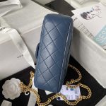 chanel as4041 flap classic bag cf camellia navy blue lambskin gold 006 luxibags.ru .jpg