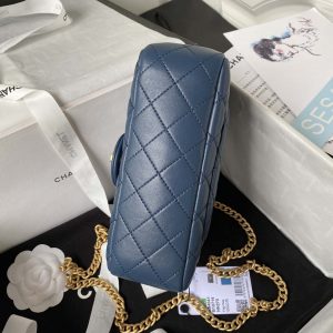 chanel as4041 flap classic bag cf camellia navy blue lambskin gold 006 luxibags.ru .jpg