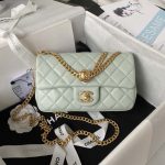 chanel as4041 flap classic bag cf camellia navy green gray lambskin gold 001 luxibags.ru .jpg