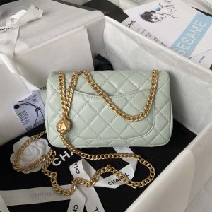 chanel as4041 flap classic bag cf camellia navy green gray lambskin gold 002 luxibags.ru .jpg