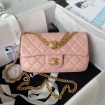 chanel as4041 flap classic bag cf camellia pink lambskin gold 001 luxibags.ru .jpg