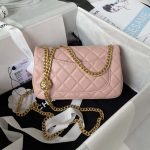 chanel as4041 flap classic bag cf camellia pink lambskin gold 002 luxibags.ru .jpg