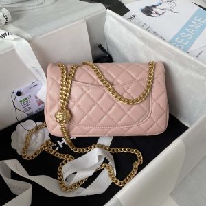 chanel as4041 flap classic bag cf camellia pink lambskin gold 002 luxibags.ru .jpg