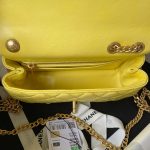 chanel as4041 flap classic bag cf camellia yellow lambskin gold 007 luxibags.ru .jpg