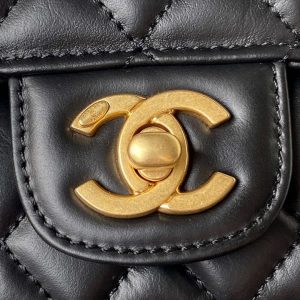 chanel as4051 flap bag lambskin gold metal black 003 luxibags.ru .jpg