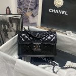 chanel as4051 flap bag lambskin gold metal black with black logo 001 luxibags.ru .jpg