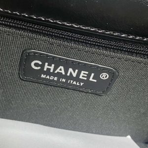 chanel as4051 flap bag lambskin gold metal black with black logo 008 luxibags.ru .jpg