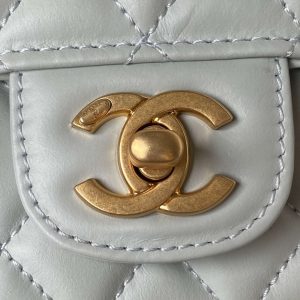 chanel as4051 flap bag lambskin gold metal light green 003 luxibags.ru .jpg
