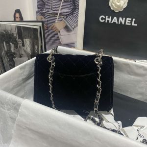 chanel as4051 flap bag velvet silver metal black 002 luxibags.ru .jpg