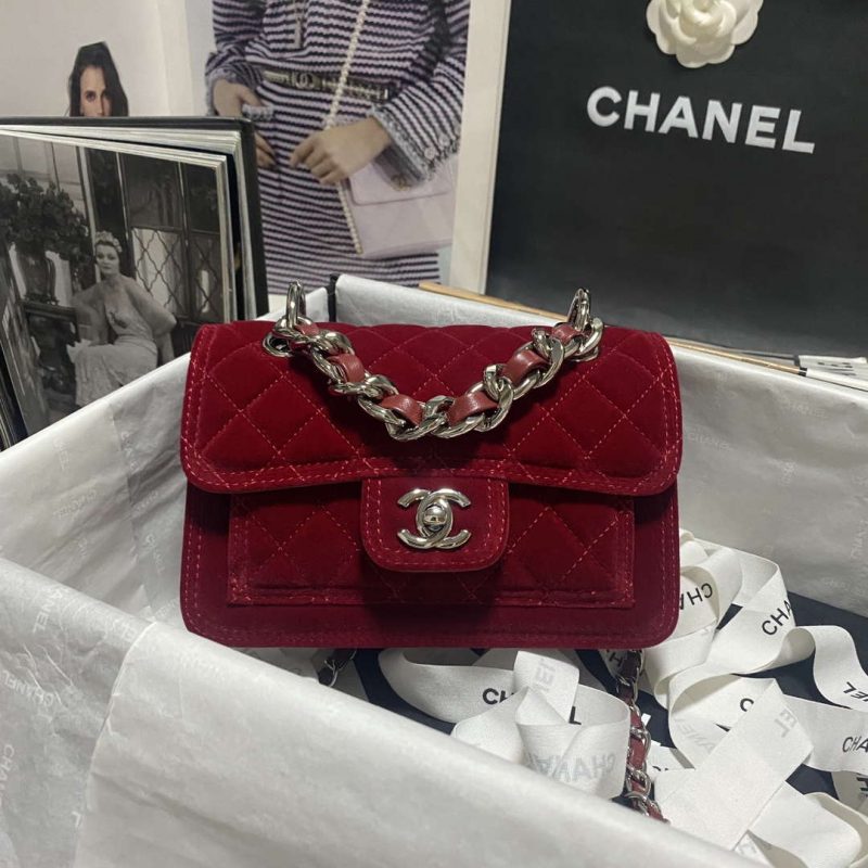 chanel as4051 flap bag velvet silver metal wine red 001 luxibags.ru .jpg