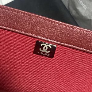 chanel as4051 flap bag velvet silver metal wine red 009 luxibags.ru .jpg