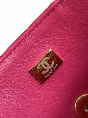 chanel as4098 23a clutch satin bow evening bag rose red 008 luxibags.ru .jpg