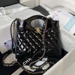 chanel as4133 mini bi color chain patent leather bag black 001 luxibags.ru .jpg