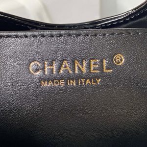 chanel as4133 mini bi color chain patent leather bag green 007 luxibags.ru .jpg