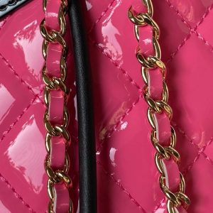chanel as4133 mini bi color chain patent leather bag rose red 004 luxibags.ru .jpg