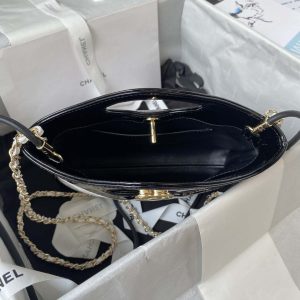 chanel as4133 mini bi color chain patent leather bag white 007 luxibags.ru .jpg