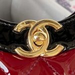 chanel as4133 mini bi color chain patent leather bag wine red 003 luxibags.ru .jpg