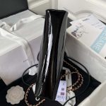 chanel as4133 mini bi color chain patent leather bag wine red 005 luxibags.ru .jpg