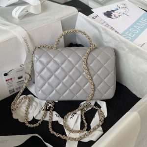 chanel as4140 camellia embossed with top handle bag gray 002 luxibags.ru .jpg